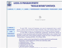 Tablet Screenshot of lpsconstanta.ro